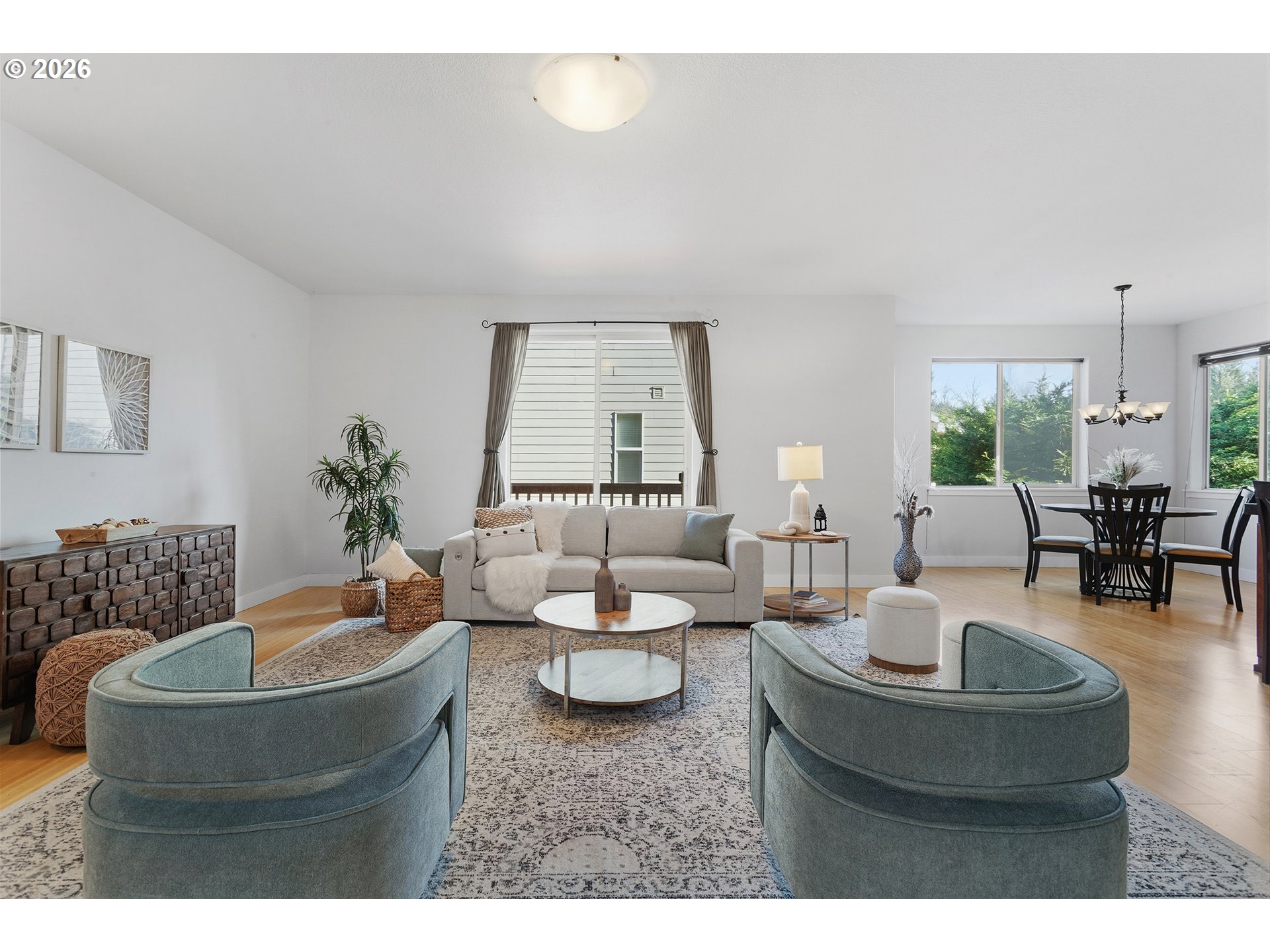 2502 Northwest Parnell Terrace Portland, OR 97229 - Photo 12 of 48 a living room with furniture and a potted plant