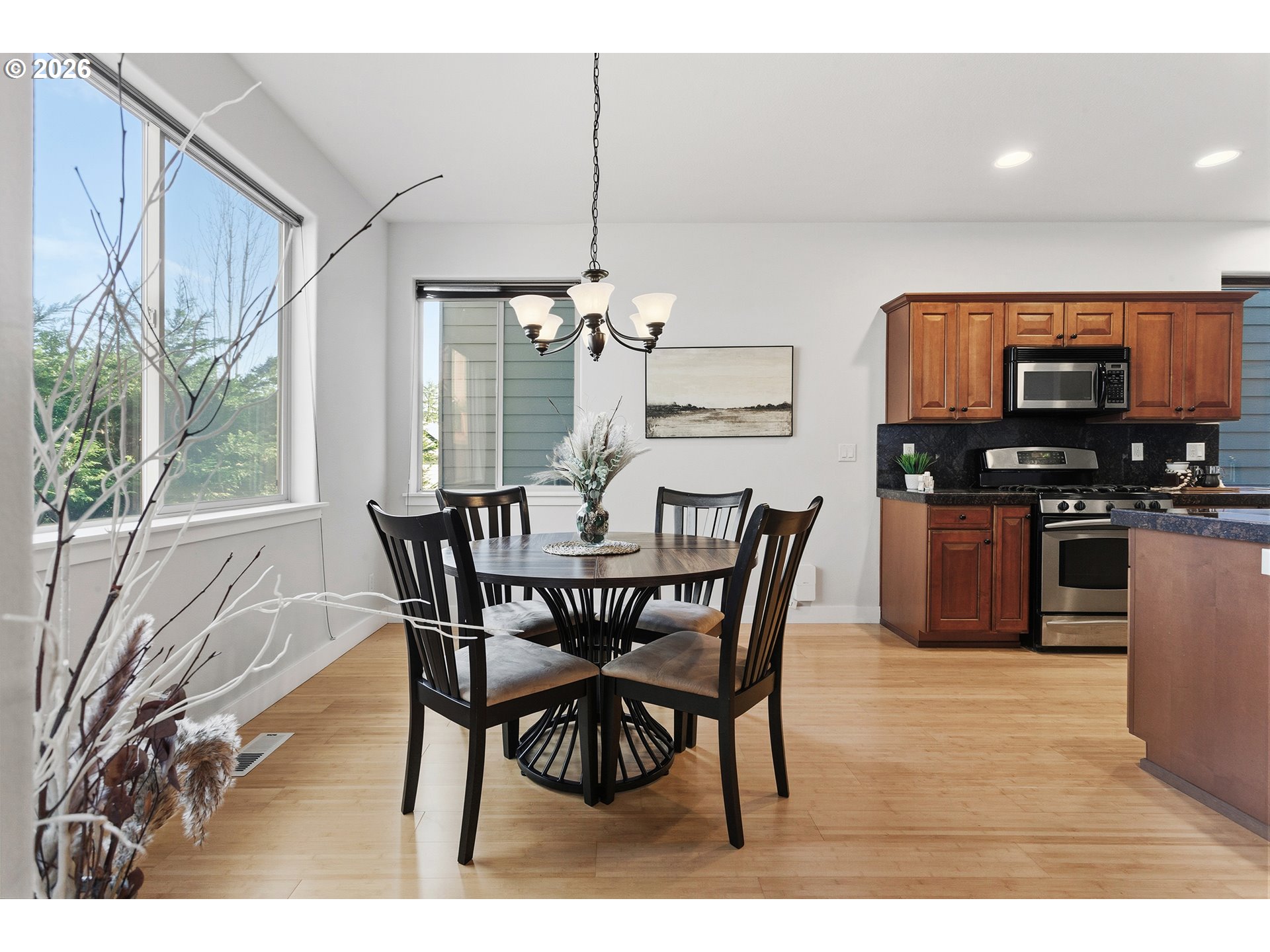 2502 Northwest Parnell Terrace Portland, OR 97229 - Photo 13 of 48 a dining room with furniture and window