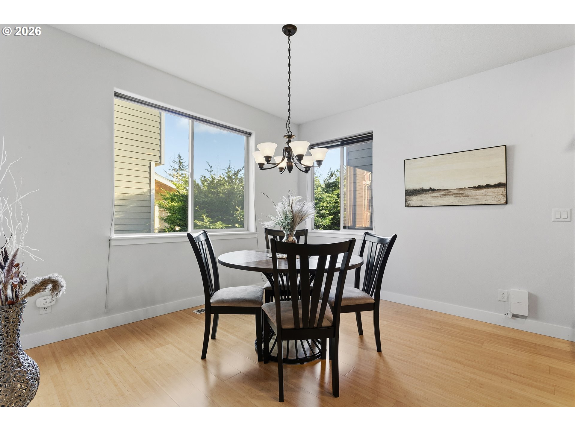 2502 Northwest Parnell Terrace Portland, OR 97229 - Photo 18 of 48 a dining room with furniture window and wooden floor