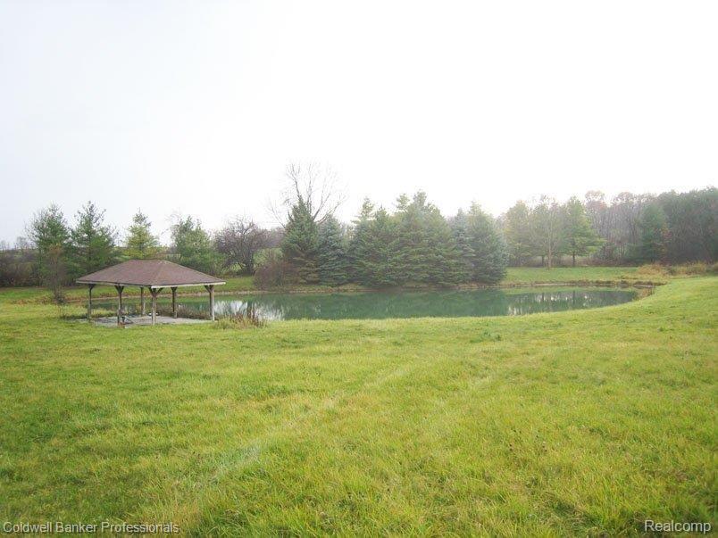 2879 Klam Road Lapeer, MI 48446 - Photo 10 of 11 Pavillion Overlooking Pond