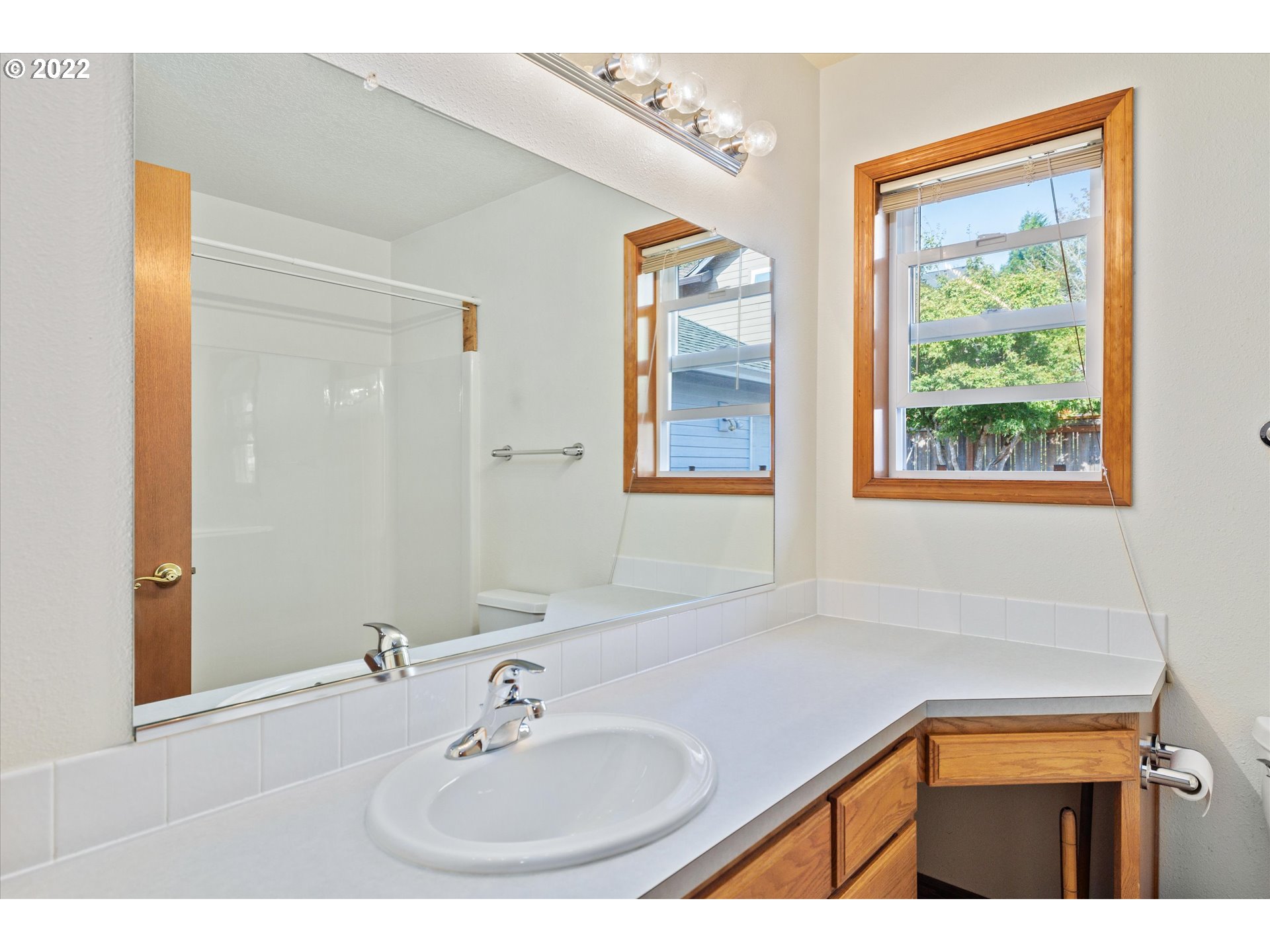 36930 Eldridge Drive Sandy, OR 97055 - Photo 10 of 32 a bathroom with a sink and a mirror