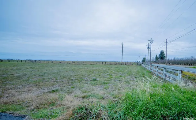a view of a green field