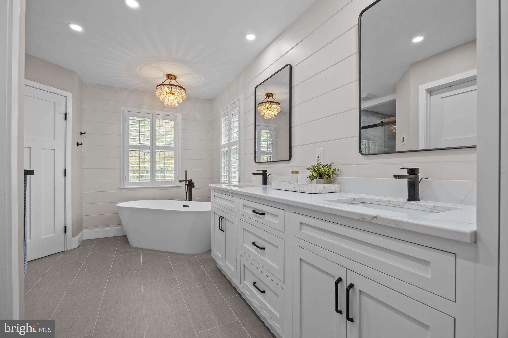 4605 Twinbrook Circle Doylestown, PA 18902 - Photo 29 of 53 New primary bathroom, love that tub..