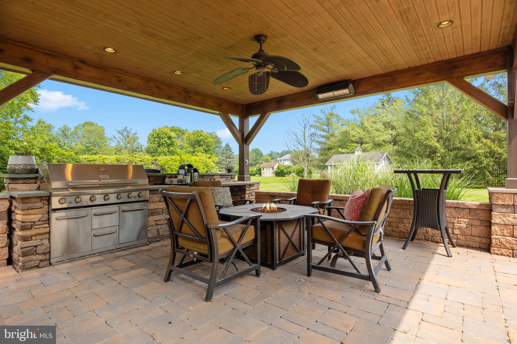 4605 Twinbrook Circle Doylestown, PA 18902 - Photo 45 of 53 and all set up with gas grill and firepit.
