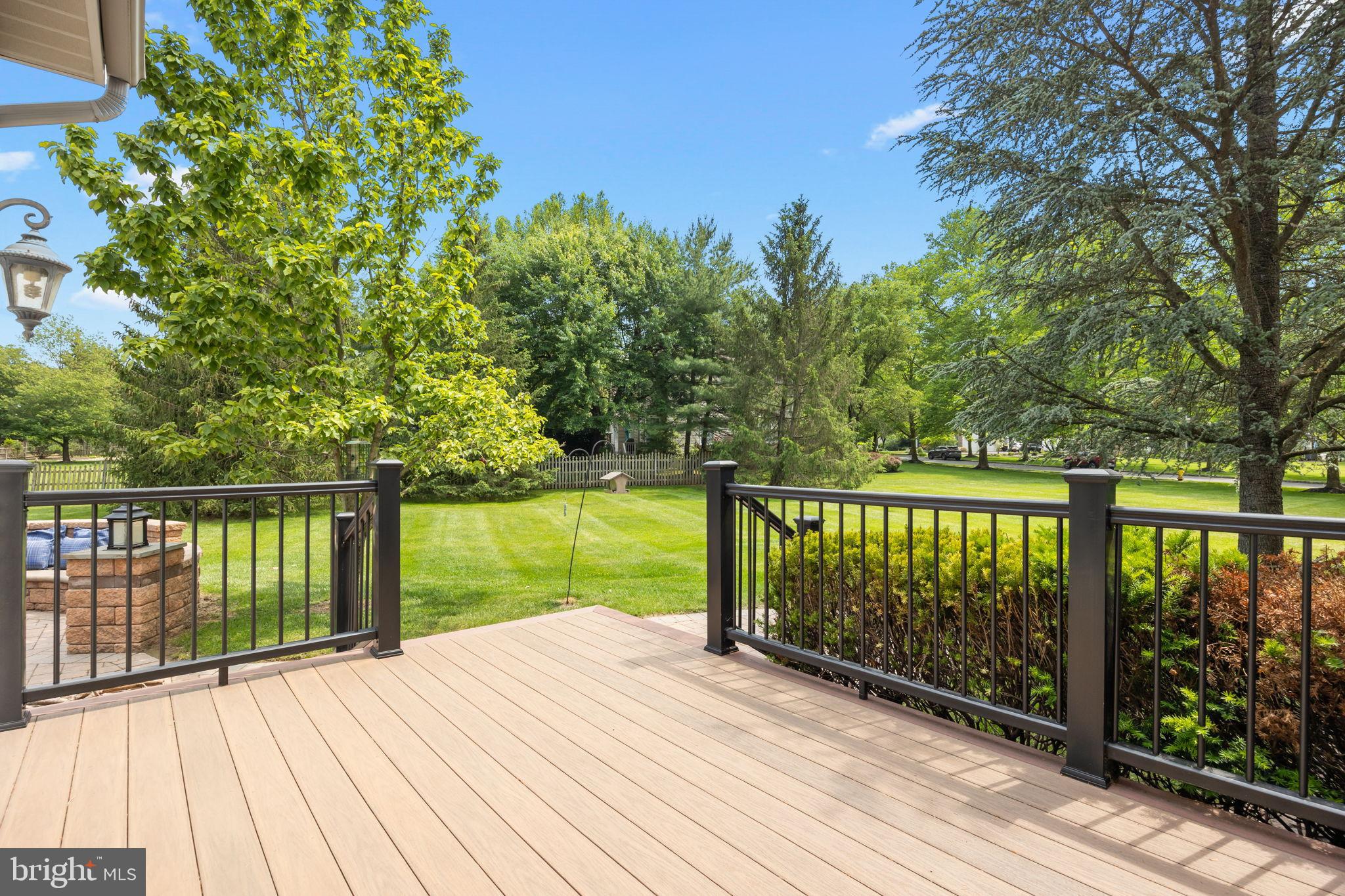 4605 Twinbrook Circle Doylestown, PA 18902 - Photo 47 of 53 Deck accessed from family room ...