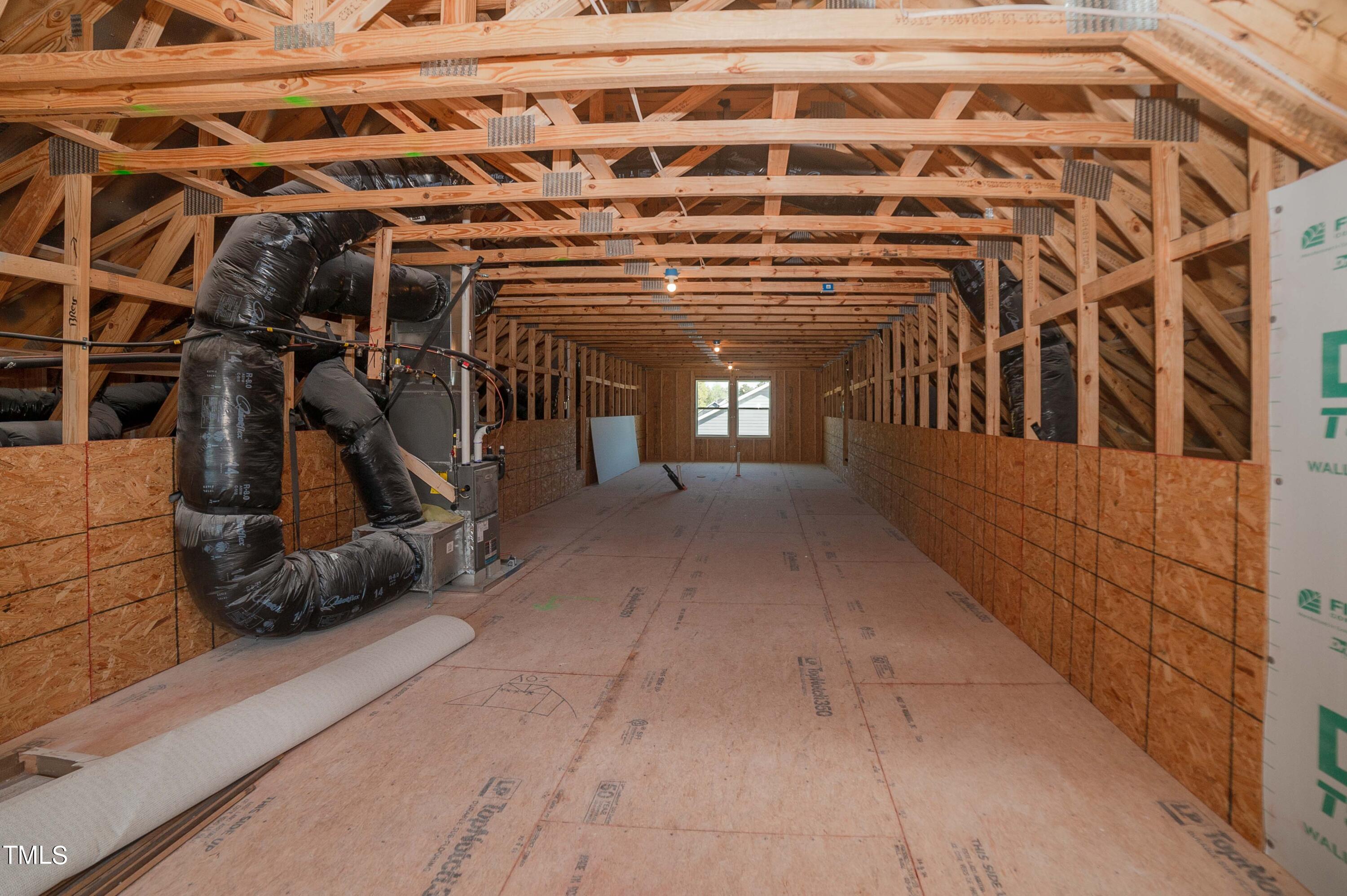 208 Streamside Drive Angier, NC 27501 - Photo 19 of 35 WFDS-0112-00_Champlain A_Unfinished Atti