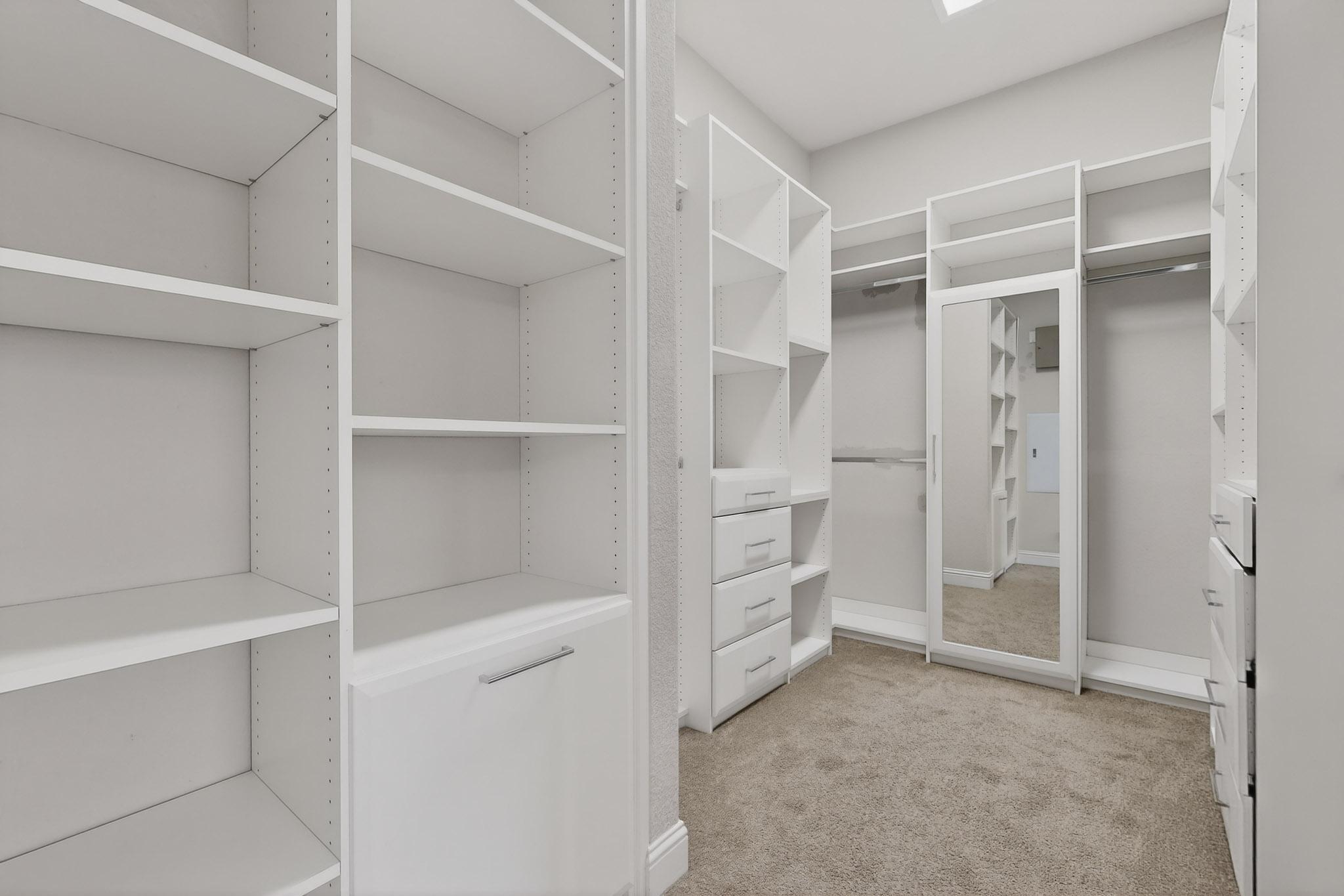 3137 Catalina Ranch Road Leander, TX 78641 - Photo 13 of 21 Walk in closet with light colored carpet