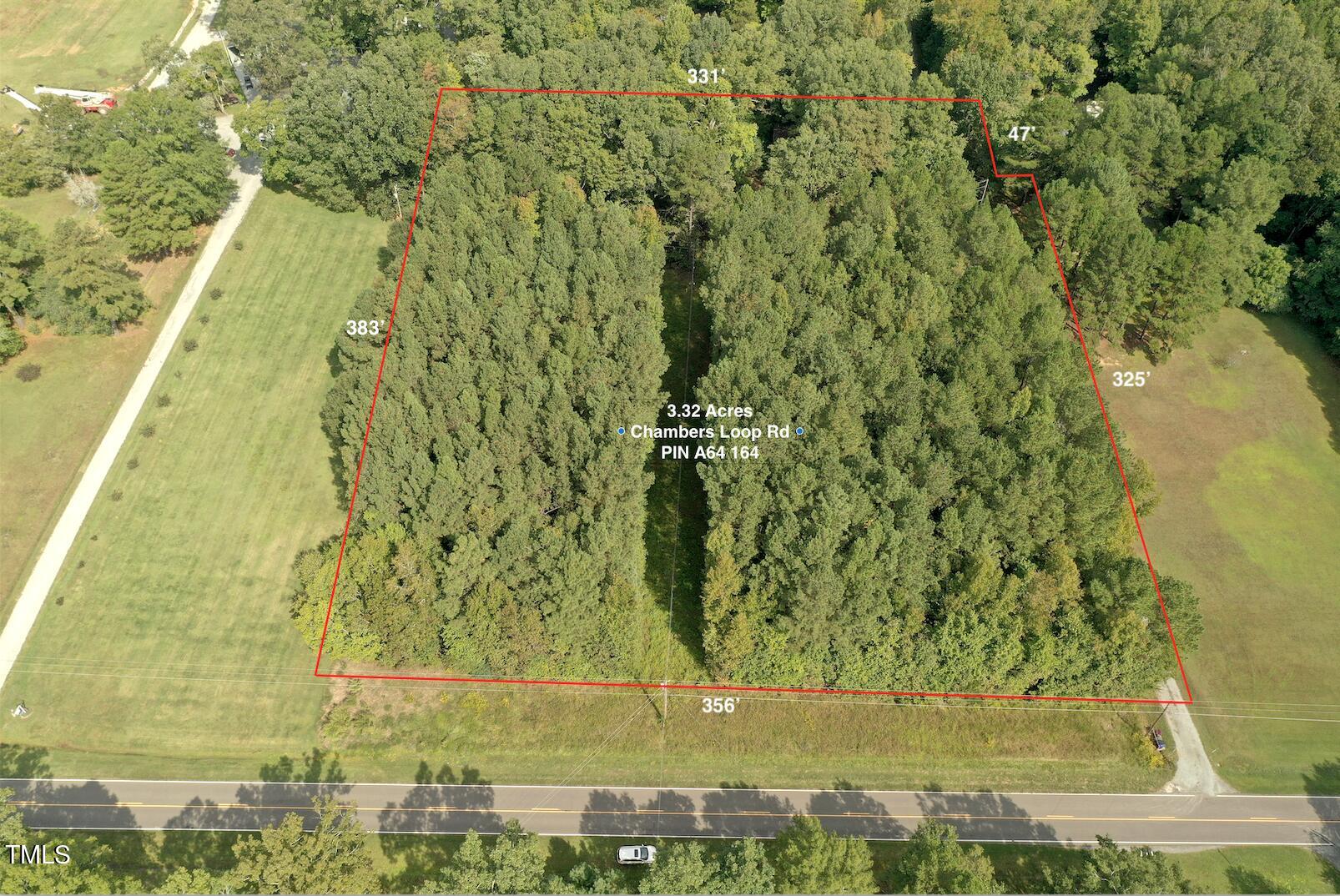 0 Chambers Loop Road Timberlake, NC 27583 - Photo 1 of 10 Aerial Front Boundary