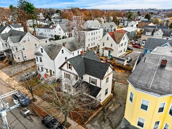 an aerial view of a