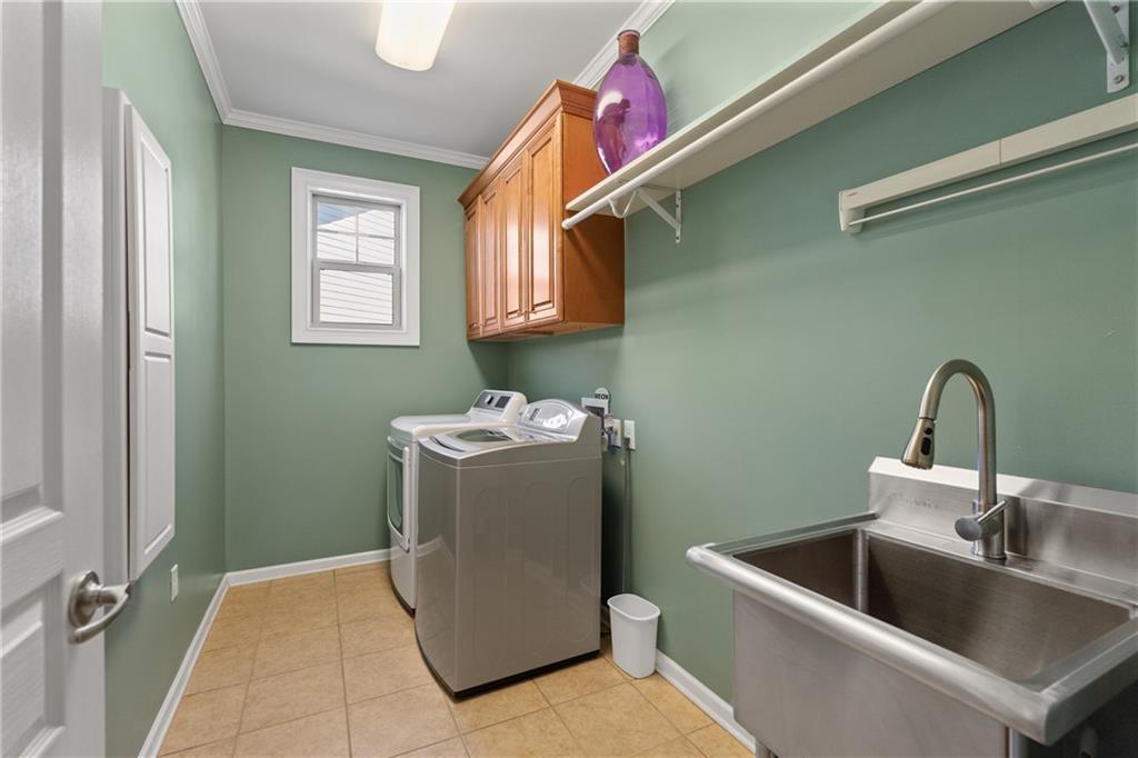 319 Laurel Lookout Hills Canton, GA 30114 - Photo 34 of 80 a room with storage and utility