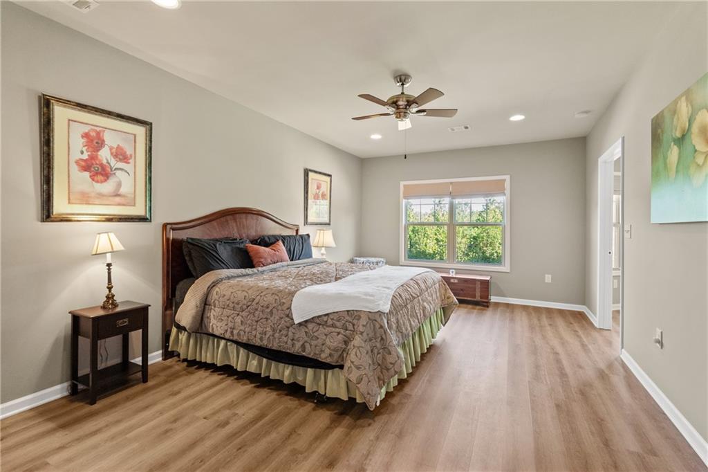 319 Laurel Lookout Hills Canton, GA 30114 - Photo 37 of 80 a bedroom with a bed and a window