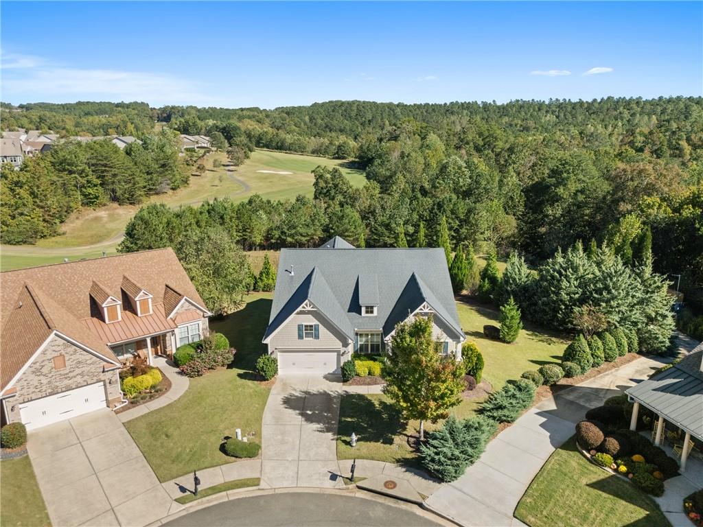 319 Laurel Lookout Hills Canton, GA 30114 - Photo 5 of 80 an aerial view of a house with a yard
