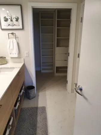 a view of walk in closet
