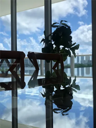 a view of balcony with outdoor space