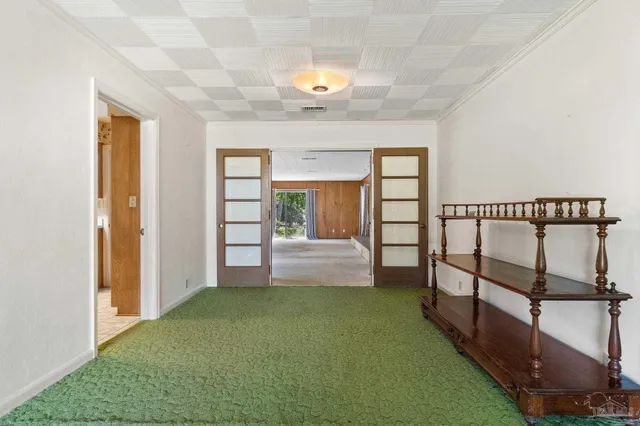 a view of livingroom with furniture and window