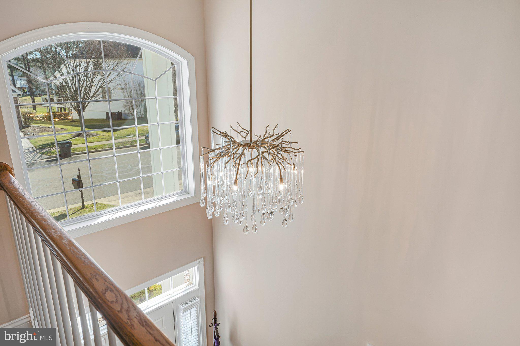 15517 Legacy Way Haymarket, VA 20169 - Photo 17 of 68 Glass chandelier in foyer, show stopper!
