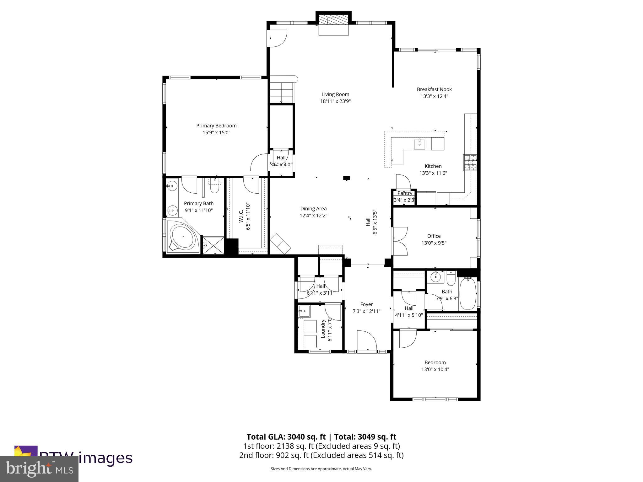 15517 Legacy Way Haymarket, VA 20169 - Photo 68 of 68 Floor plan - Main level