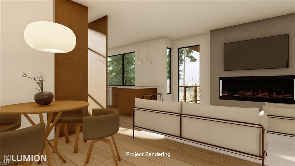 1065 Lucerne Way Incline Village, NV 89451 - Photo 10 of 20 a living room with furniture a flat screen tv and a fireplace