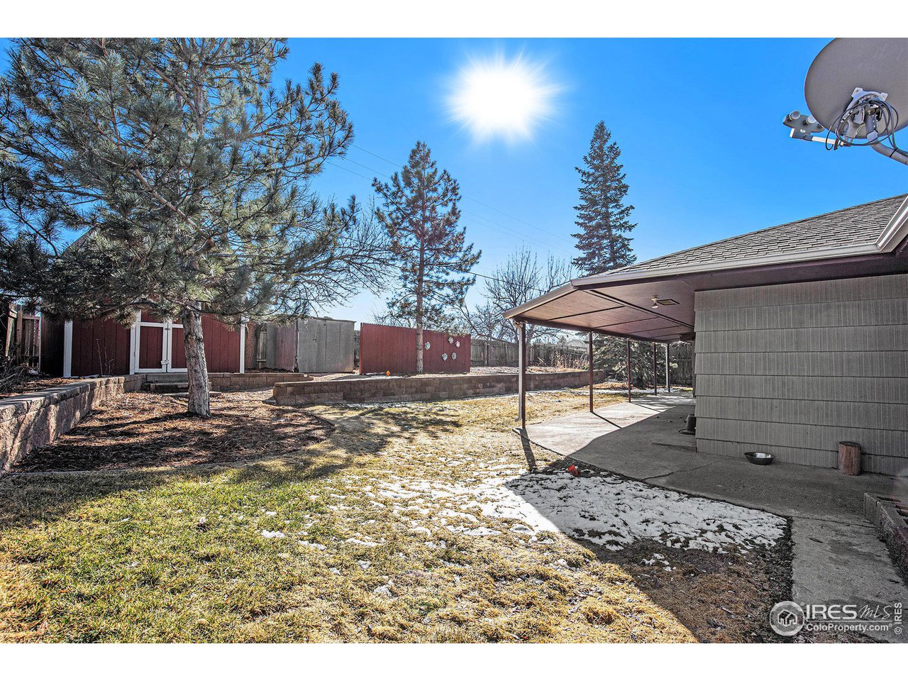 2728 25th Street Road Greeley, CO 80634 - Photo 38 of 40 Large Backyard with 2 Storage Sheds
