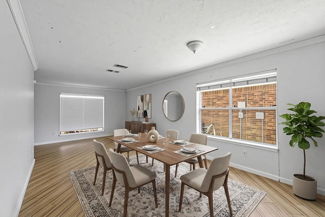 11959 Swords Creek Road Houston, TX 77067 - Photo 3 of 30 a view of a dining room with furniture window and outside view