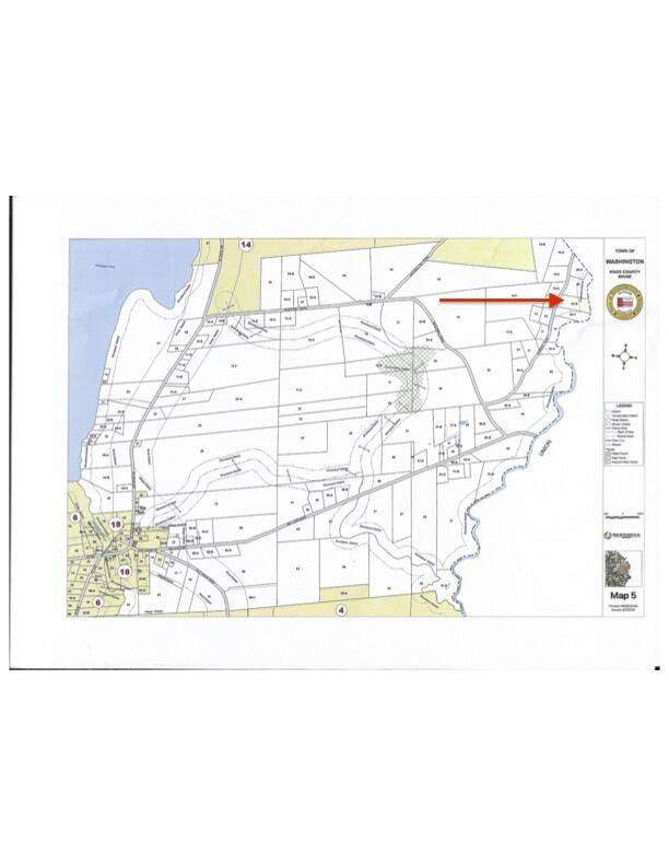 5 Map Road Washington, ME 04574 - Photo 1 of 1 Tax Map - Map 5, Lot 44B, Dorman Rd.