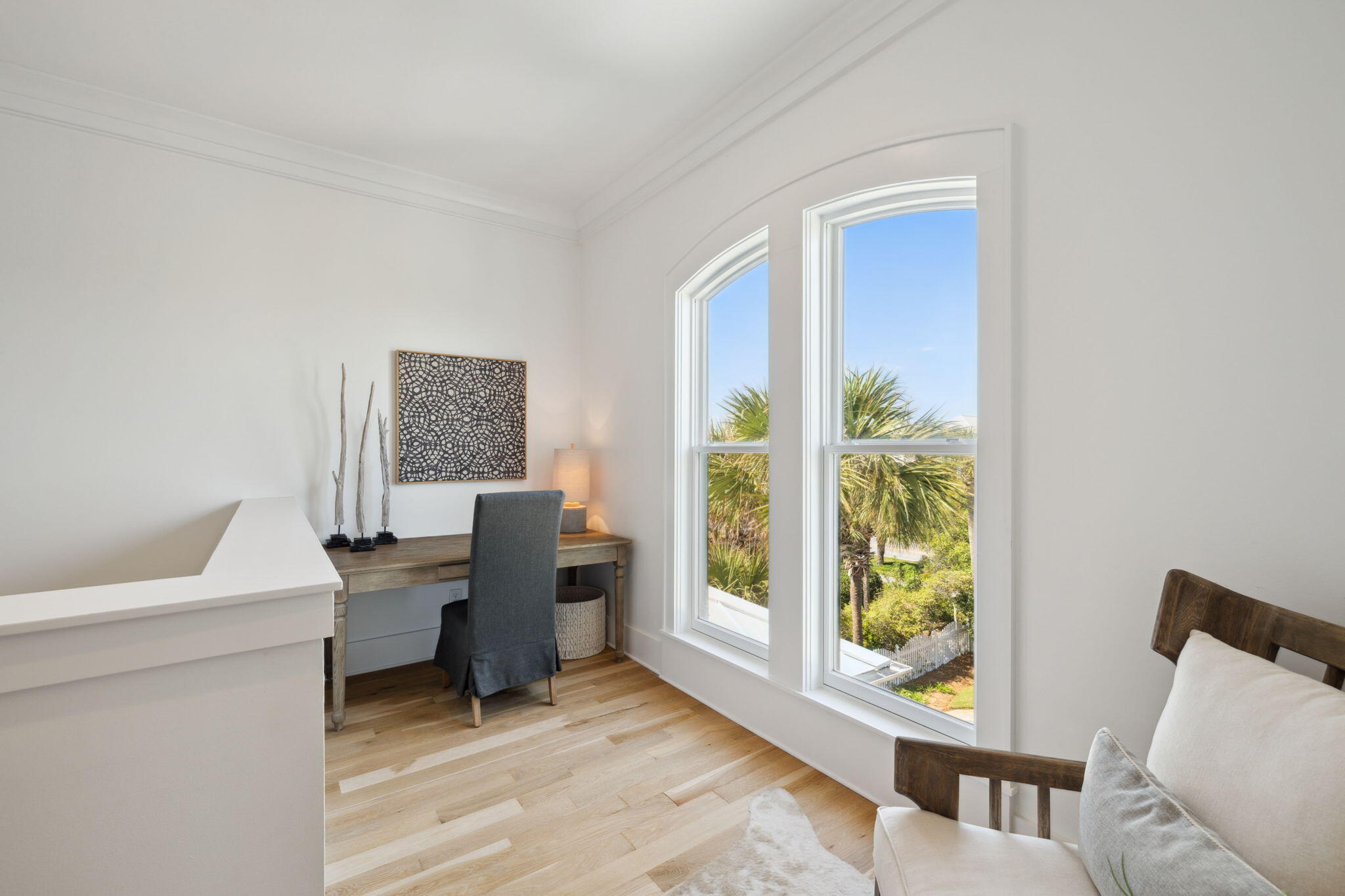8266 East County Highway 30A Seacrest, FL 32461 - Photo 105 of 148 a view of a workspace with furniture and a window