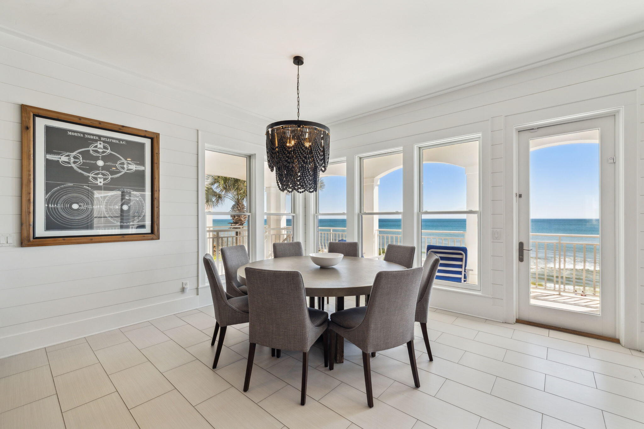 8266 East County Highway 30A Seacrest, FL 32461 - Photo 70 of 148 a view of a dining room with furniture window and outside view