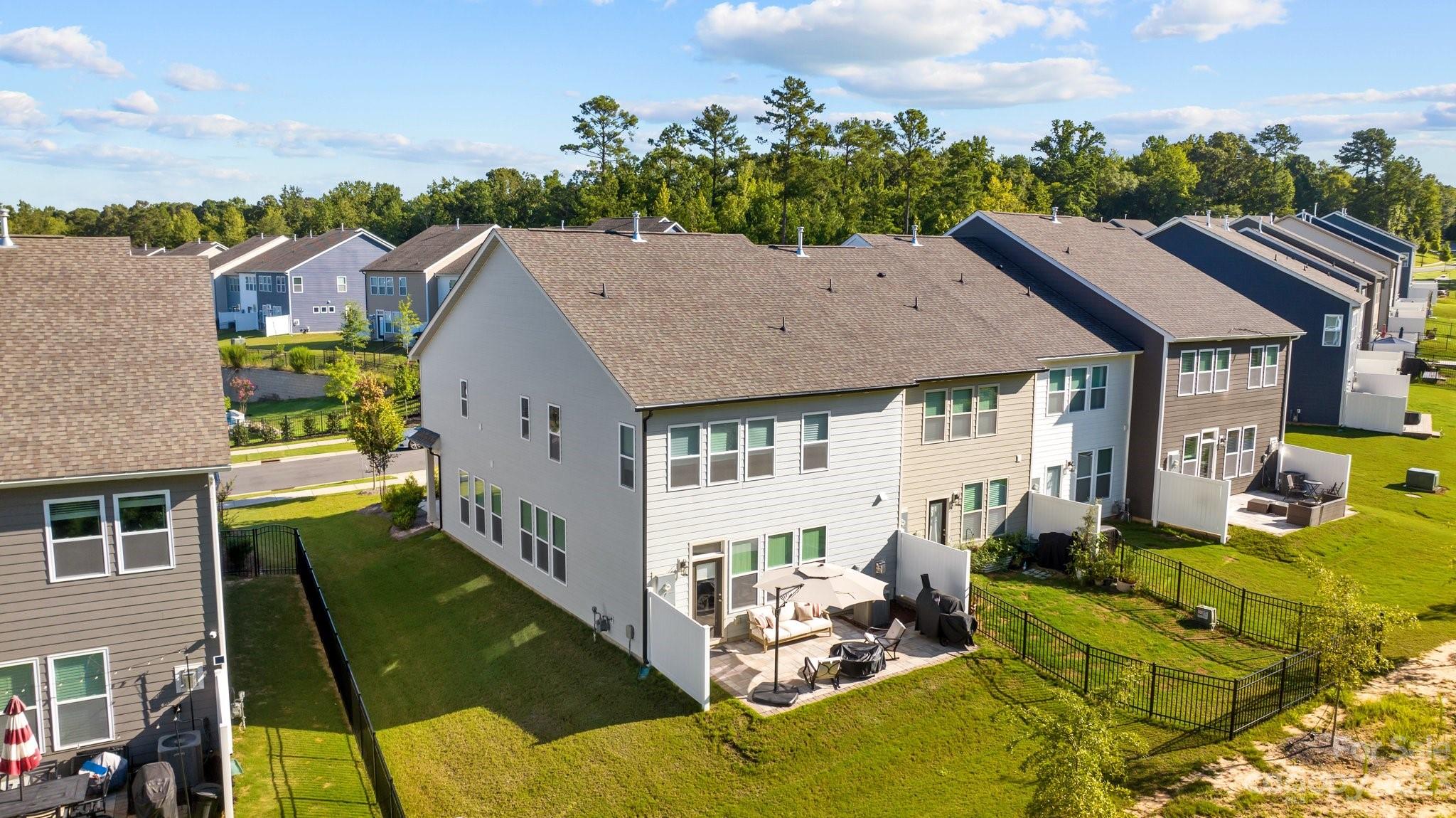 2075 Suttonview Road Fort Mill, SC 29708 - Photo 33 of 39 a aerial view of a house with swimming pool in front of it