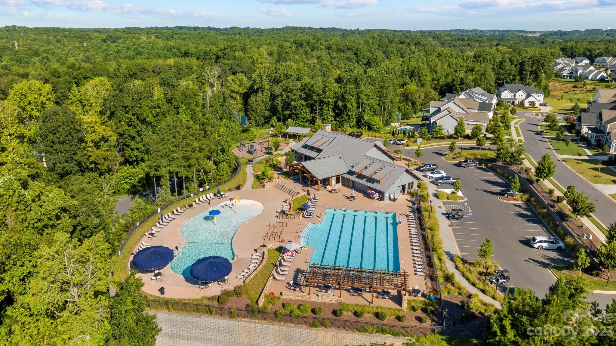 2075 Suttonview Road Fort Mill, SC 29708 - Photo 39 of 39 an aerial view of residential houses with outdoor space