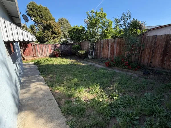 a view of outdoor space and yard