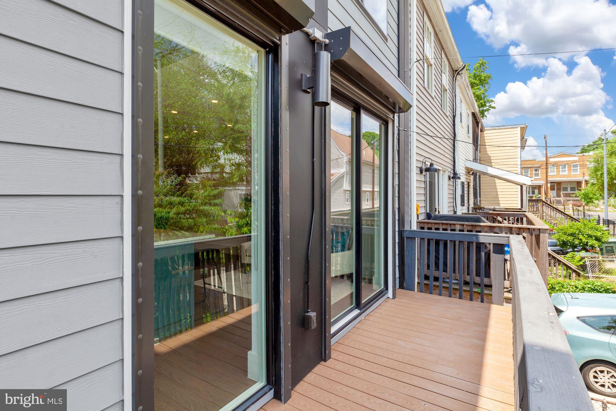 2425 3rd Street Northeast Washington, DC 20002 - Photo 34 of 37 Rear deck