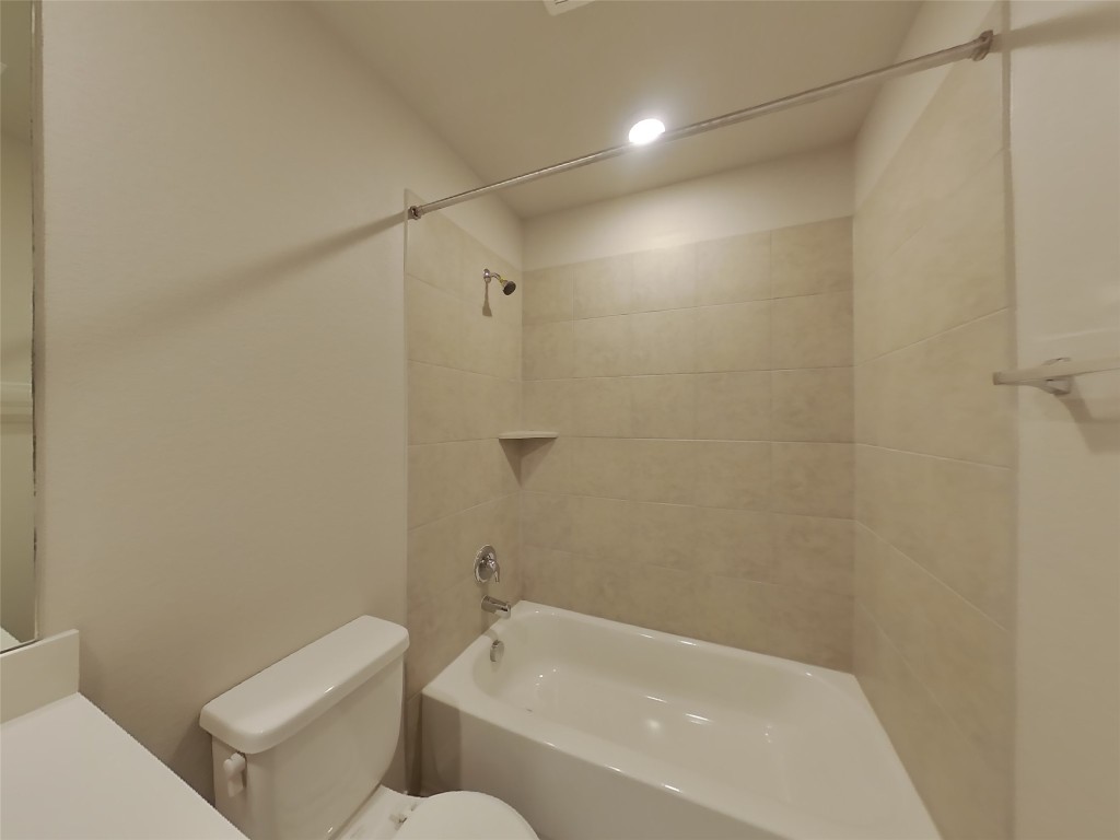 5205 Sidesaddle Drive Georgetown, TX 78626 - Photo 13 of 26 Bathroom with tub / shower combination and vanity