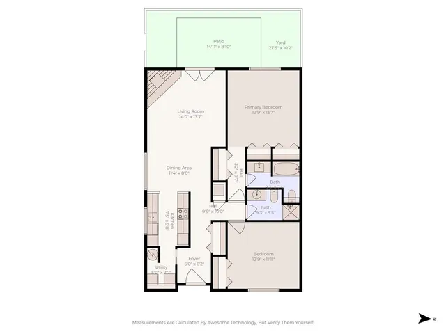 a picture of a bench in front of a wall