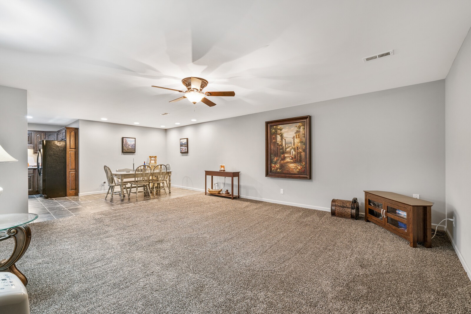 642 Campground Road Livingston, TN 38570 - Photo 15 of 49 a view of a livingroom with furniture and a ceiling fan