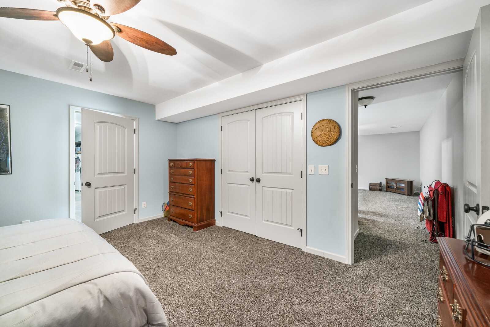 642 Campground Road Livingston, TN 38570 - Photo 22 of 49 a bedroom with a bed and cabinets