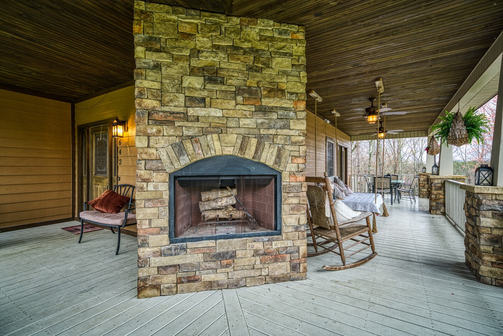 642 Campground Road Livingston, TN 38570 - Photo 26 of 49 a living room with furniture and a fireplace