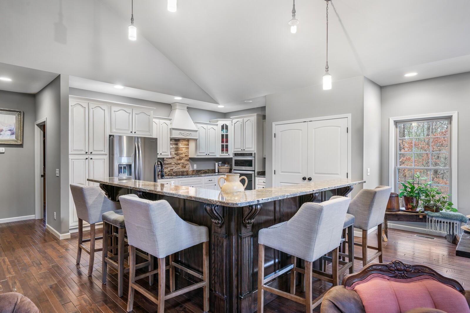 642 Campground Road Livingston, TN 38570 - Photo 6 of 49 a view of a dining room with furniture and wooden floor