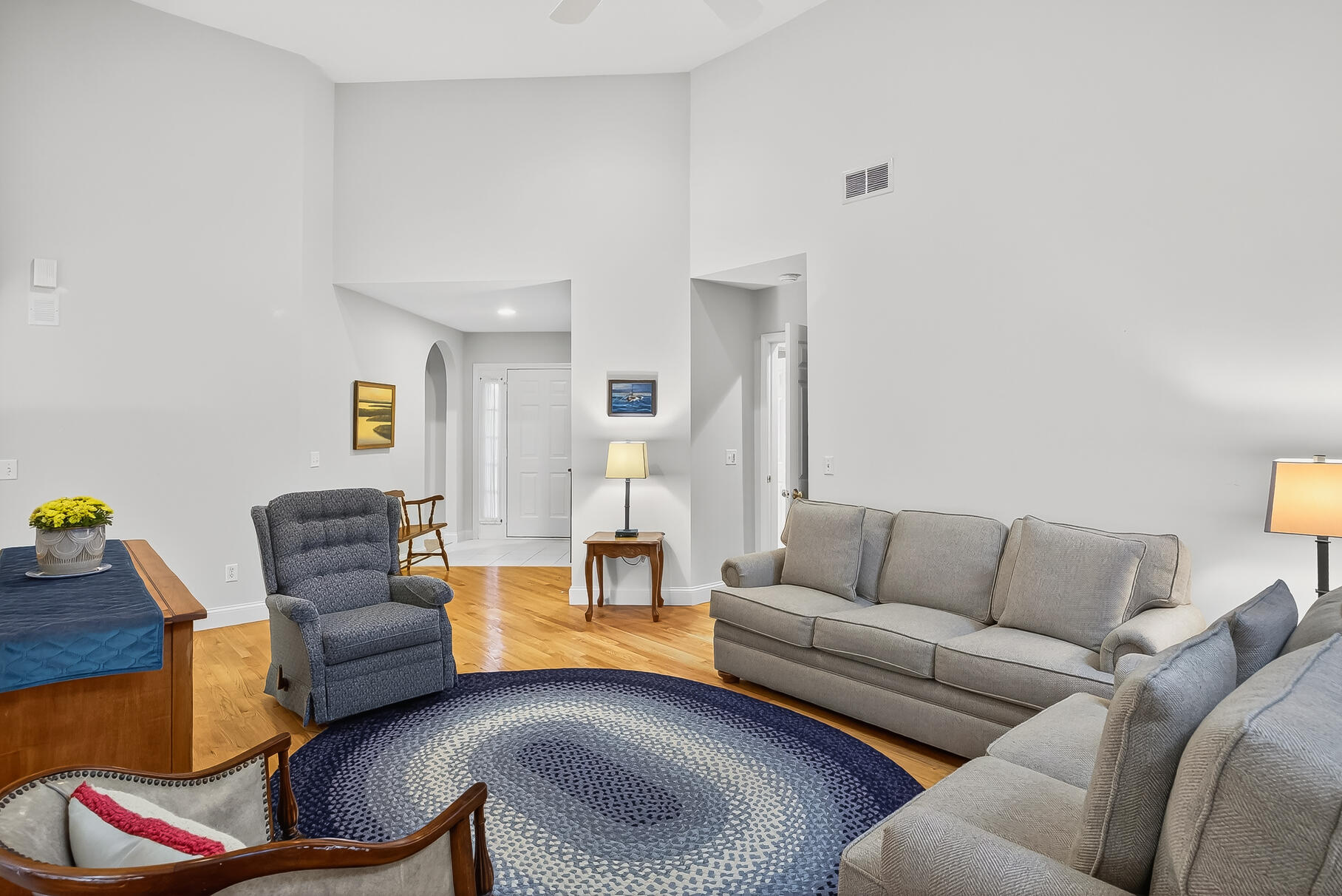 6 Mayfair Court Mashpee, MA 02649 - Photo 21 of 53 a living room with furniture and a couch