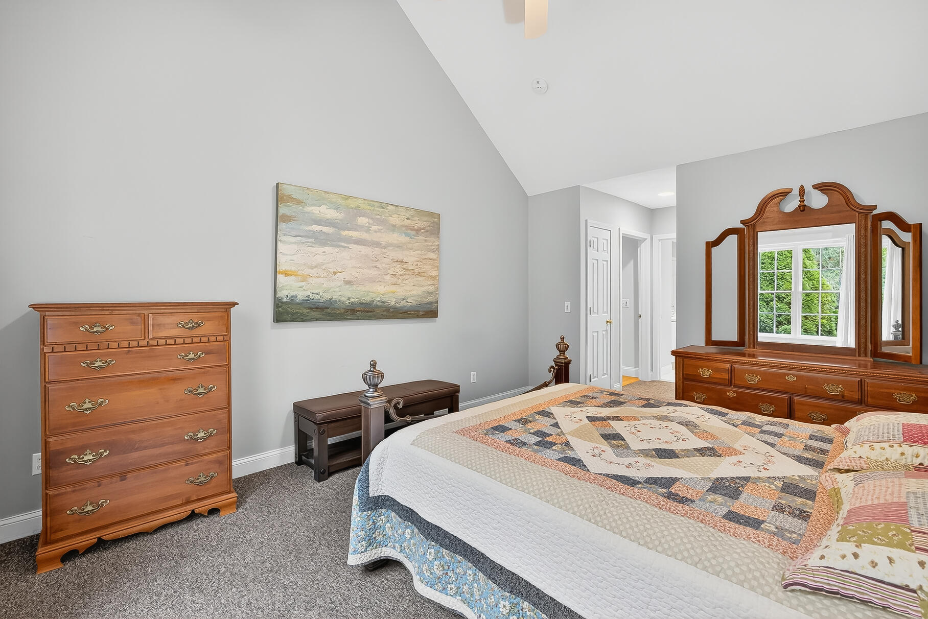 6 Mayfair Court Mashpee, MA 02649 - Photo 29 of 53 a bedroom with a bed and a window