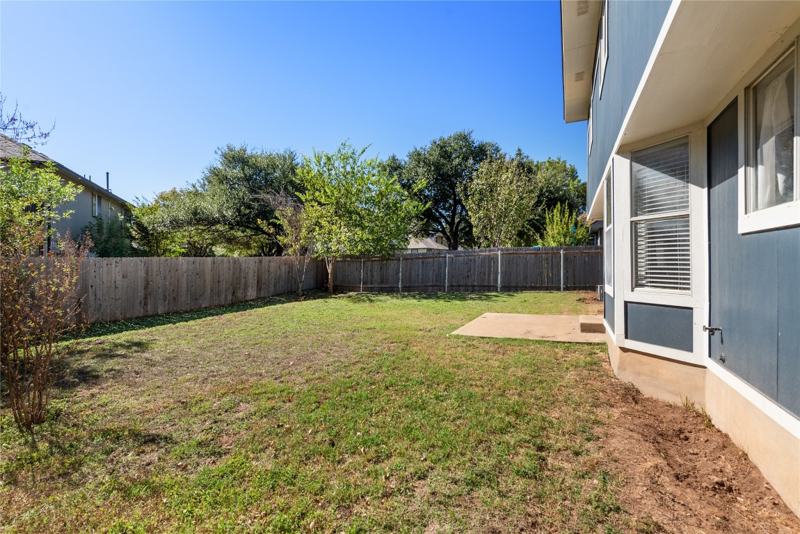 1111 Pathfinder Way Round Rock, TX 78665 - Photo 31 of 40 a view of a backyard