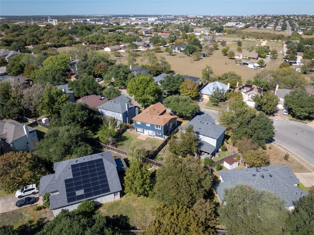 1111 Pathfinder Way Round Rock, TX 78665 - Photo 39 of 40 an aerial view of house with yard