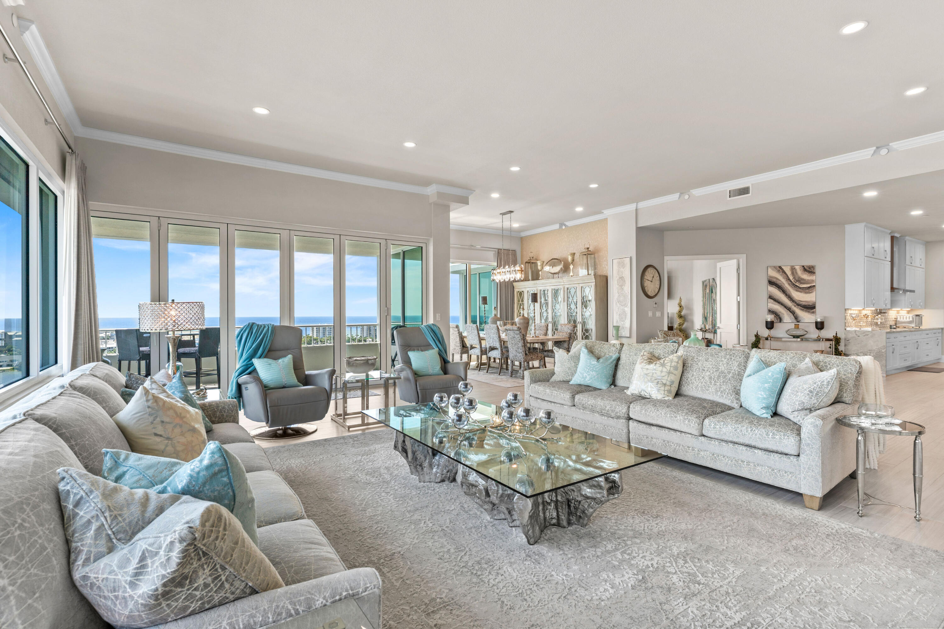 320 Harbor Boulevard, Unit 1201 Destin, FL 32541 - Photo 16 of 86 a living room with furniture and a large window