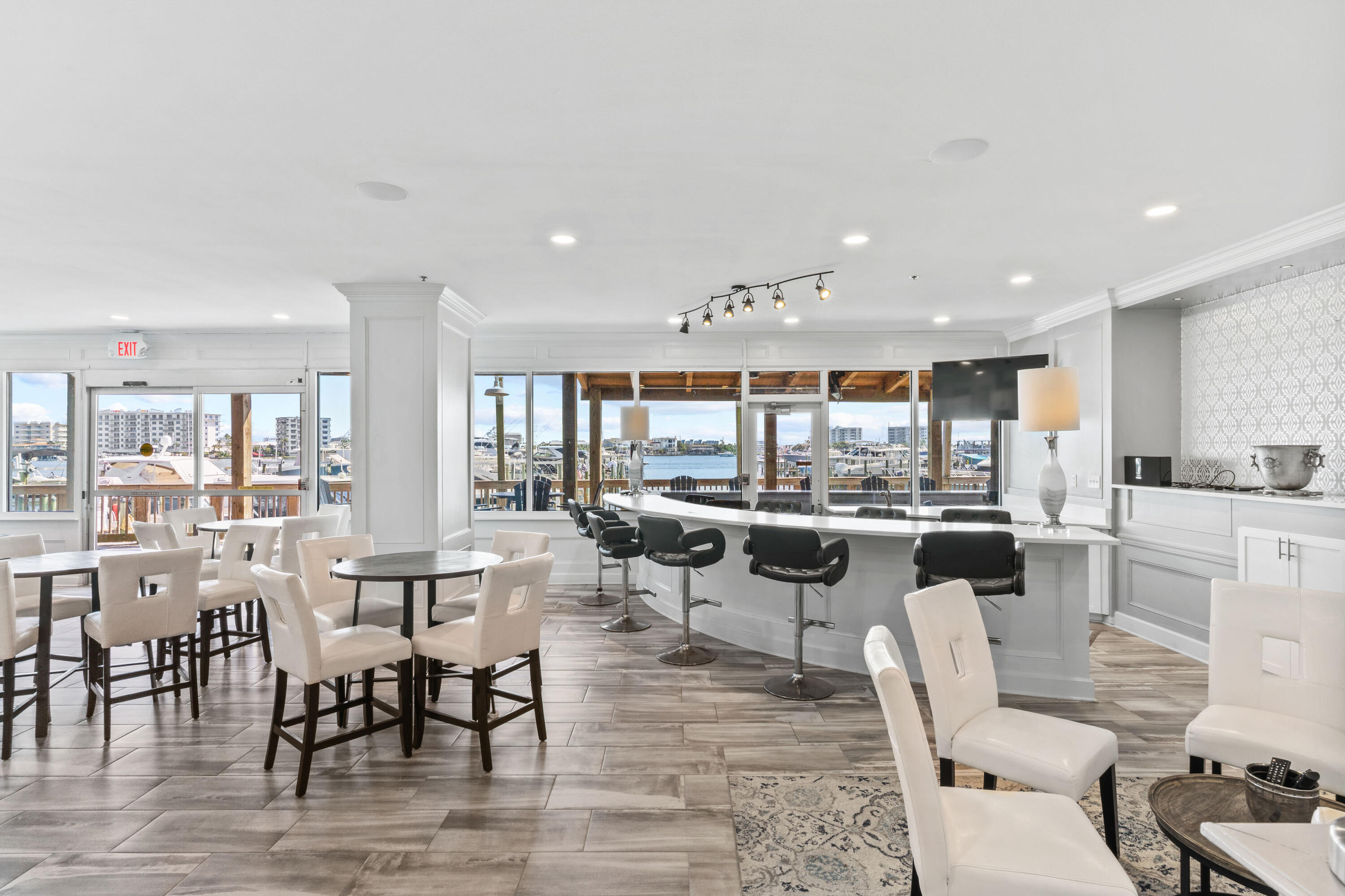 320 Harbor Boulevard, Unit 1201 Destin, FL 32541 - Photo 61 of 86 a living room with lots of furniture and view kitchen