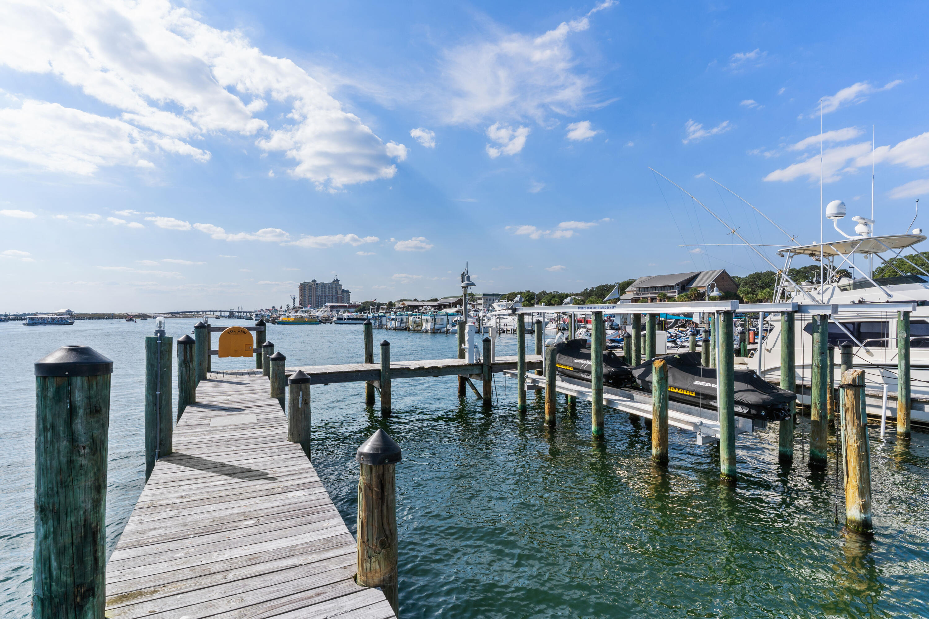 320 Harbor Boulevard, Unit 1201 Destin, FL 32541 - Photo 77 of 86 55 foot deeded private boat slip