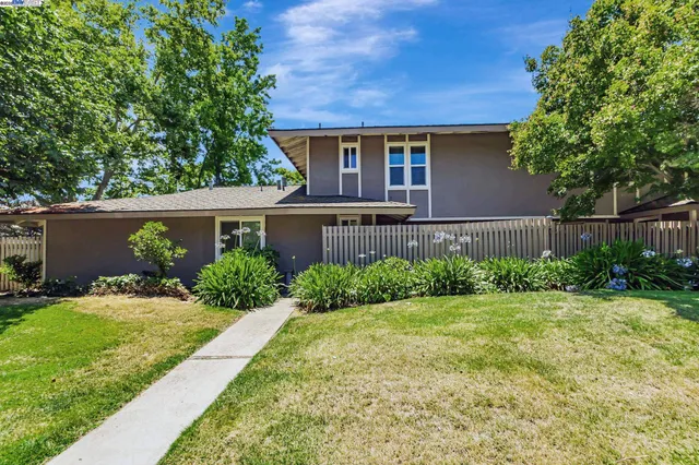 front view of house with a yard