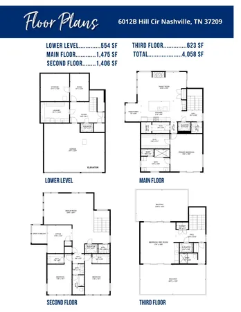 $1,695,000 | 6012 B Hill Cir Drive, Nashville, TN 37209