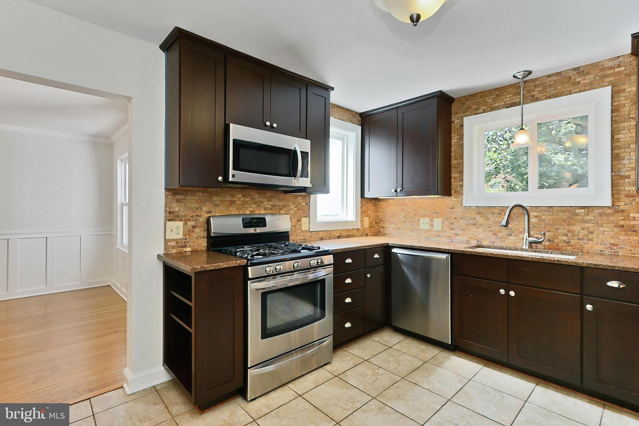 3304 Annandale Road Falls Church, VA 22042 - Photo 15 of 57 Bright & Sunny Kitchen w/View to DR