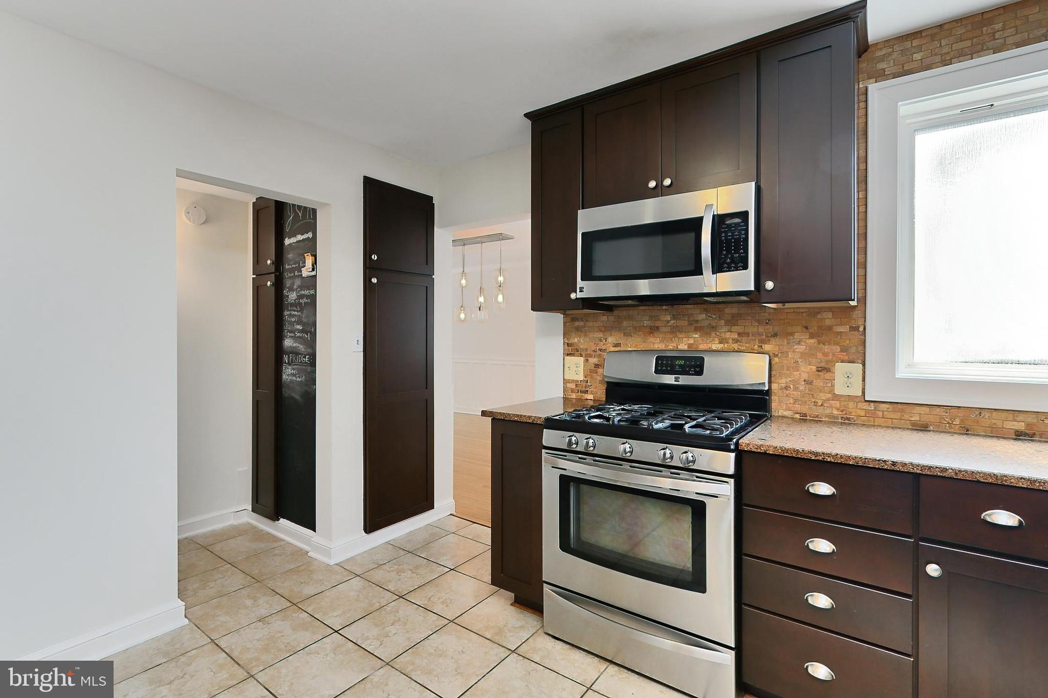 3304 Annandale Road Falls Church, VA 22042 - Photo 16 of 57 Kitchen w/Pantry & Broom Closets & Chalk Wall