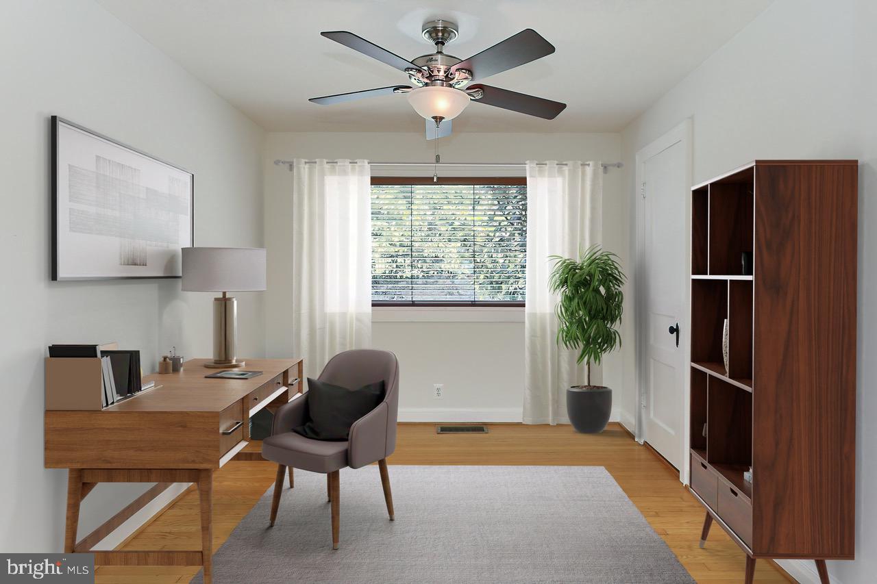 3304 Annandale Road Falls Church, VA 22042 - Photo 17 of 57 *Virtually Staged* Main Level Office/Study/Den