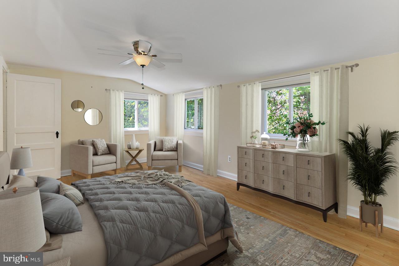 3304 Annandale Road Falls Church, VA 22042 - Photo 24 of 57 *Virtually Staged* Upper Level Primary Bedroom